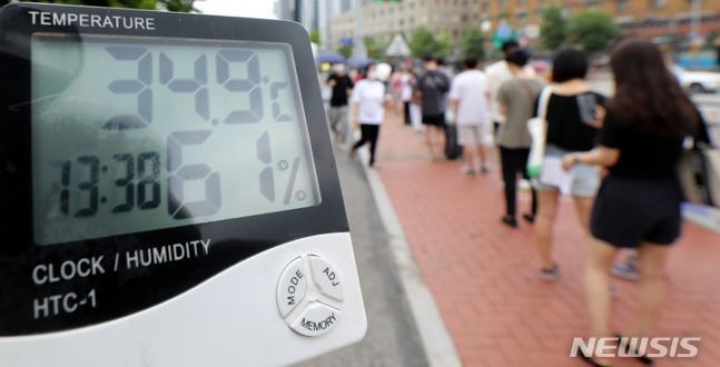 [오늘 날씨] 서울 낮 최고기온 35도, 살인적인 더위…열사병 증상과 대처법
