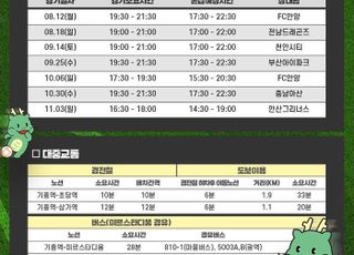 프로축구 K리그2 수원 삼성 홈경기 용인미르스타디움서 개최