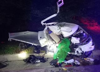 순창서 음주운전 트럭 가드레일 충돌…동승했던 3남매 사망