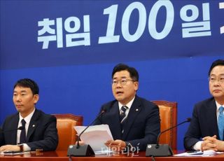 '취임 100일' 박찬대 "여야 대립 본질? 대통령이 국민과 대립하고 있는 것" 주장