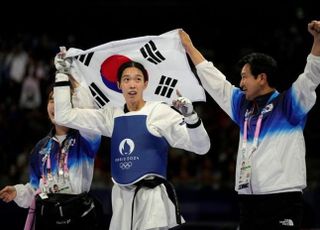 [파리 포토] 세계랭킹 24위 김유진의 반란 '금메달'