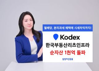 삼성운용 한국부동산리츠인프라 ETF 순자산 1천억 돌파