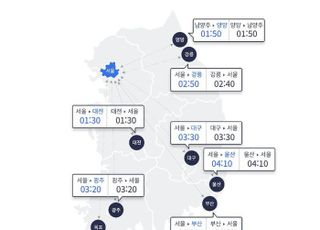 추석 연휴 둘째날 실시간 고속도로교통상황, 정체 해소...서울→부산 4시간 30분