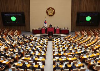 김건희·채해병 특검법과 25만원 지원법, 국회 본회의 통과...여당 보이콧