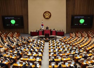 김건희·채상병 특검법·지역화폐법 본회의 통과…'거야 강행 처리'