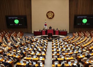 김건희·채상병 특검법·지역화폐법 본회의 통과…'거야 강행 처리'