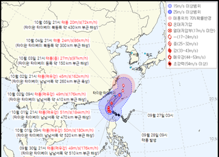 [오늘 날씨] "연휴에 나들이 갈까 했는데" 태풍 '끄라톤', 이동 경로와 한반도 영향력은?