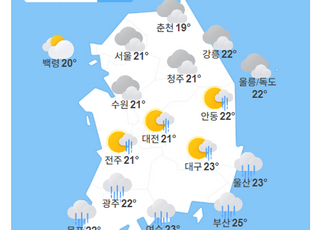 [오늘날씨] 일교차 10도 이상…서울 낮 최고 22도 '쌀쌀'