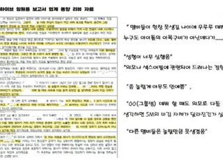 하이브의 타사 아이돌 품평 문서, 업계서도 "필요 이상으로 자극적" [D:이슈]