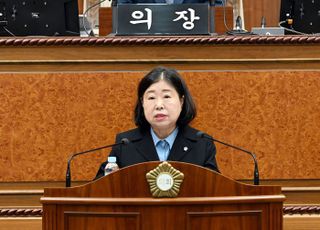 의정부시의회 이계옥의원, 제332회 임시회서 "삭감된 UBC사업 예산 재추진 불가능" 지적