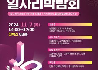 고양시, 11월 7일 킨텍스서 중장년일자리박람회 개최