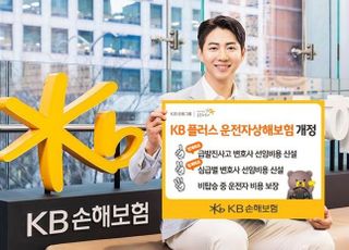 KB손보 'KB 플러스 운전자상해보험' 개정…변호사 선임비용 보장 강화