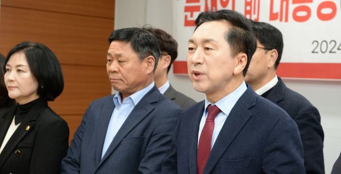 김기현, 野 윤석열 정권 규탄 장외집회에 "탄핵 1순위는 이재명 자신"