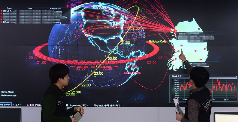 북러 협력 온라인까지?…디도스 공격으로 국방부 홈페이지 '먹통'