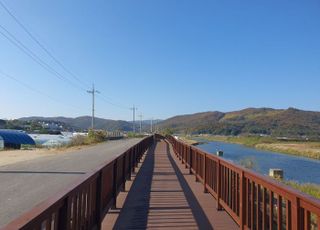 용인 경안천 포곡~모현 구간 4.7km 산책로 완공