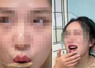 돼지 사료 먹는 中 여성 "500원에 하루 식사 해결한다"