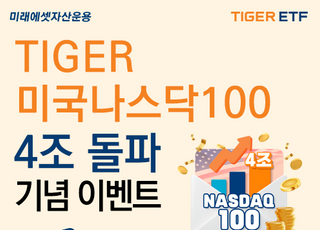 미래에셋운용, ‘나스닥100 ETF’ 순자산 4조 돌파