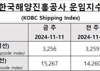 트럼프발 관세인상 예고에 해상 컨테이너 운임 상승세