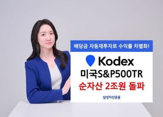 삼성운용, ‘KODEX 미국S&amp;P500TR’ 순자산 2조 돌파