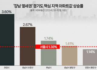 키 맞추기 나선 ‘강남 옆세권’, 집값 강세