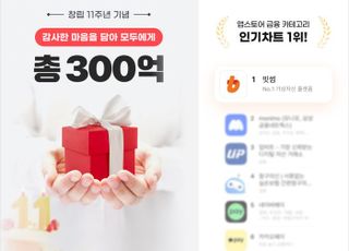 빗썸, 11주년 기념 300억원 쏜다…"최대 1억원 상당 비트코인"