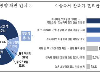 조세 전문가 80% “상속세 완화 필요”