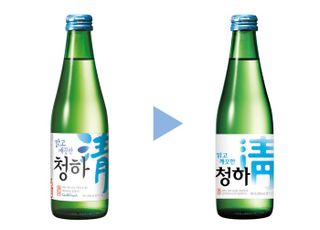 롯데칠성음료 청하, 7년 만에 패키지 리뉴얼