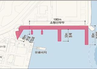 해수부, 해경 전용 소형선 부두 공사 시작…함정 13척 동시 접안