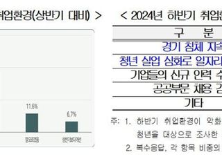 미취업 청년 “올해 하반기 취업환경, 상반기보다 더 악화”