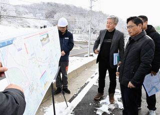 오후석 경기도부지사, 제설작업 현장 찾아 긴급 점검