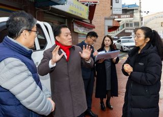 이재준 수원특례시장, 파장초·망포동 먹자골목에서 '새빛 현장시장실' 열어