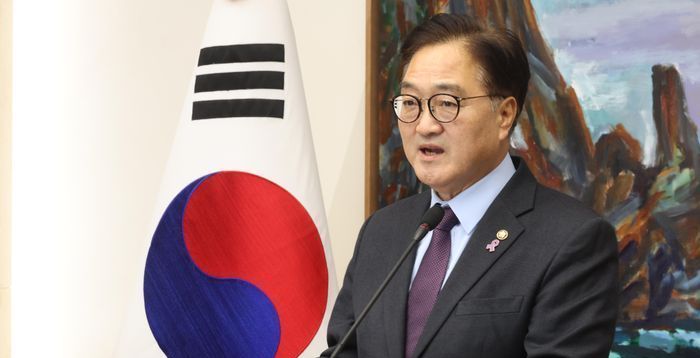 우원식 "윤 대통령, 국회 방문 계획 있다면 유보 요청… 안전담보 불가"