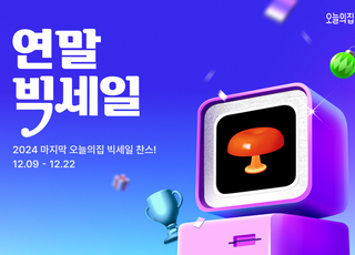 오늘의집, 올해 인기 브랜드&amp;상품 모아 ‘2024연말빅세일’ 실시