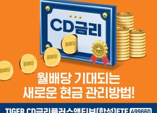 미래에셋운용, ‘CD금리 플러스 액티브 ETF’ 신규 상장