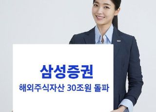 삼성증권, 해외주식 자산 30조 돌파...美·日·유럽 등 투자 국가 확대