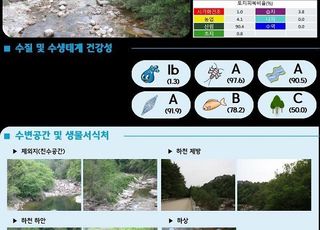 환경과학원, 참조(參照) 하천 자료집 공개…“수생태계 복원 참고 자료”