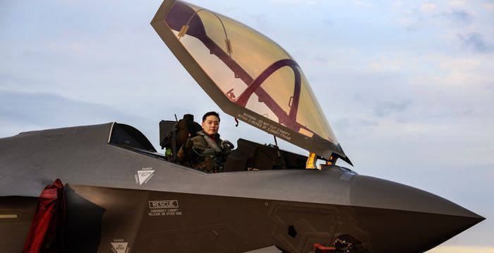 "적 일격필살"…F-35A 조종사 최초 탑건 탄생