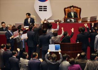 국민의힘 "민주당, '한 총리 탄핵' 일방통과…초유의 초법적 권한행사"