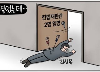 [D-시사만평] 최상목, 고심한 헌법재판관 임명…여야, '비난' 포화에 난감하네