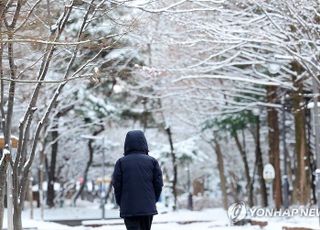 9일 전국 낮에도 영하권 강추위…남부 지역에는 엄청난 눈·비