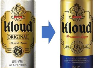 롯데칠성음료, 프리미엄 맥주 ‘클라우드’ 전면 리뉴얼