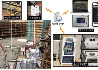 대우건설, IoT 기반 '온도이력 추종 양생시스템' 개발