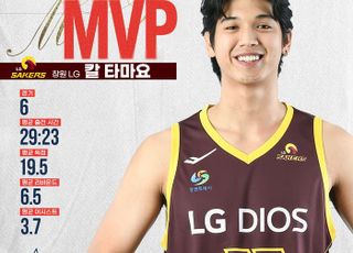 적응 마친 LG 타마요, 스포츠일러스트레이티드 3라운드 MVP