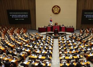 [속보] '외환 혐의 뺀' 야당 발의 내란특검 수정안 국회 본회의 통과