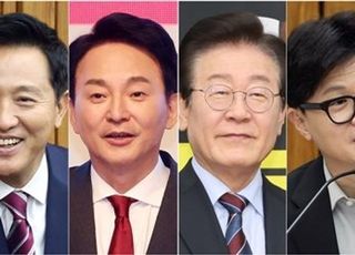 김문수·오세훈, 이재명과 양자대결시 오차내 초접전 [데일리안 여론조사]