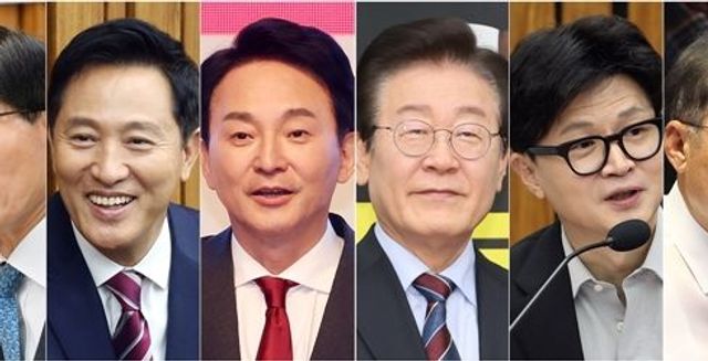 김문수·오세훈, 이재명과 양자대결시 오차내 초접전 [데일리안 여론조사]