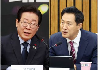 이재명 41.7% 오세훈 35.6%…오차내 초접전 [데일리안 여론조사]