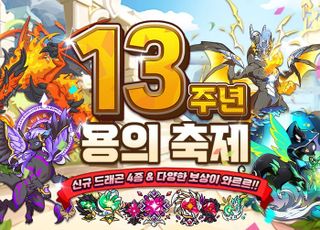 드래곤빌리지, 신규 시즌과 역대급 보상으로 13주년 축제 시작