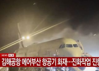 [속보] 소방당국 "김해공항서 에어부산 항공기 화재신고..출동중"