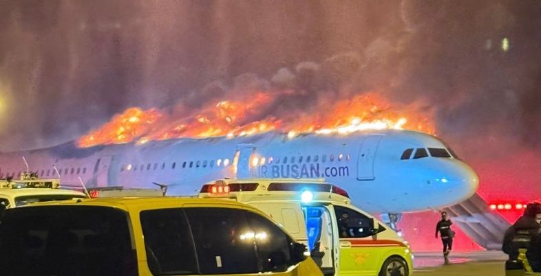 에어부산 김해공항 화재 기종은 '에어버스 A321-200'